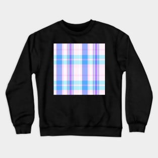 Spring Aesthetic Conall 2 Hand Drawn Textured Plaid Pattern Crewneck Sweatshirt